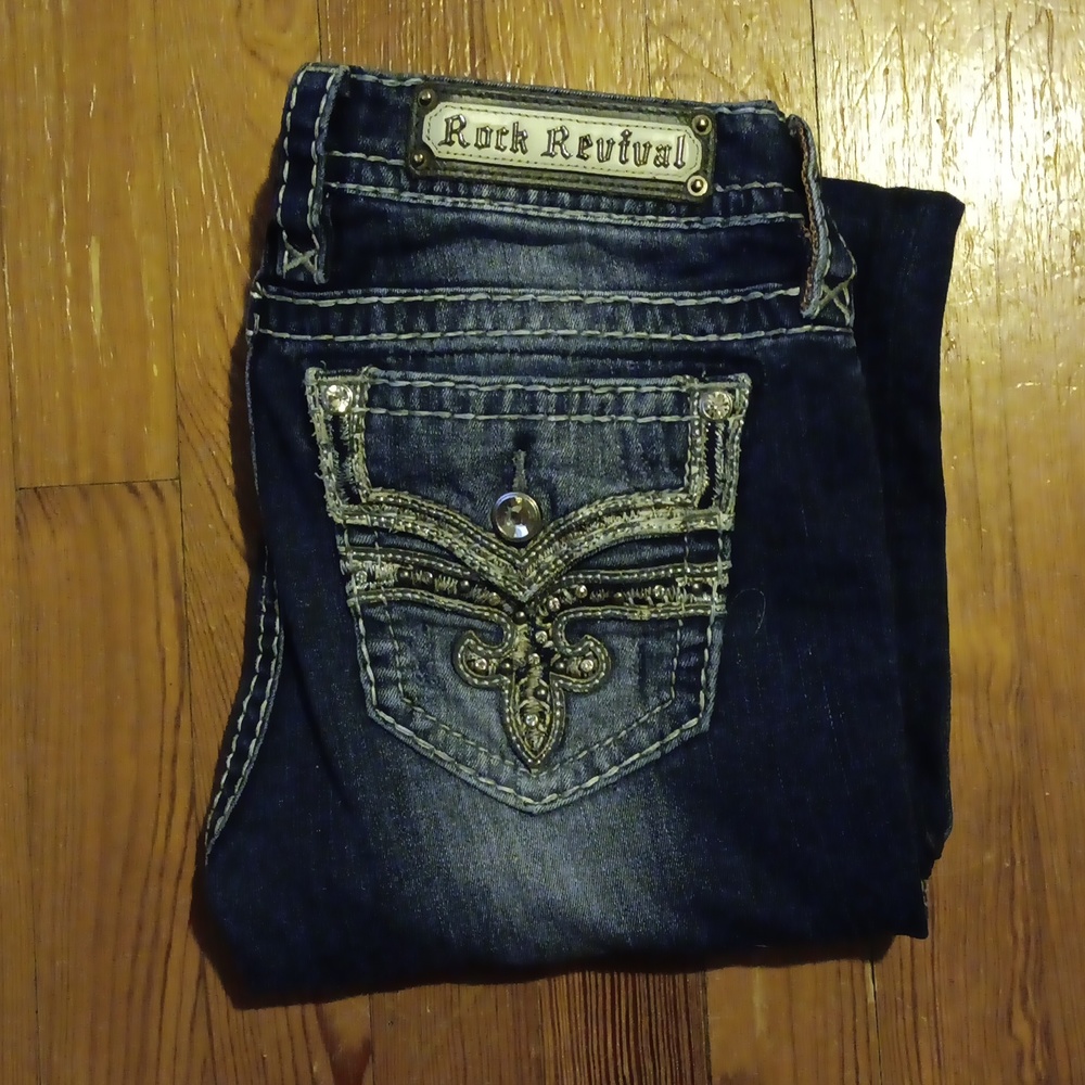 Rock revival jeans
